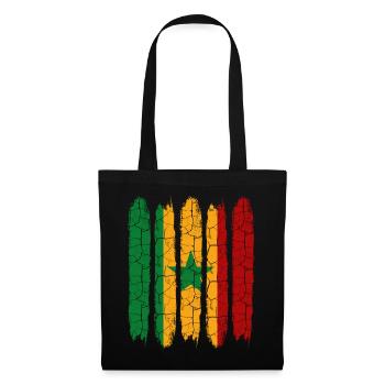 Republic of Senegal Cool Flag Modern Dakar Gift - Tote Bag - black - Front
