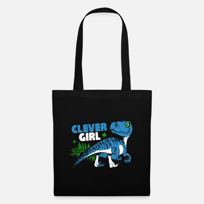 Velociraptor - Tote Bag - black