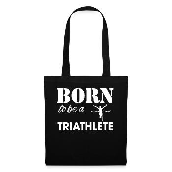 Triathlon - swimming, bike, running, gift - Tote Bag - black - Front
