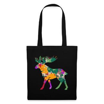 L’orignal - Sac en tissu - noir - Devant