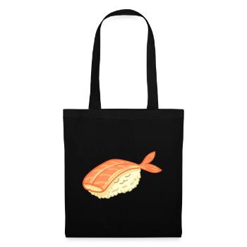 Sushi Maki Nigiri Chinese chopsticks gift - Tote Bag - black - Front
