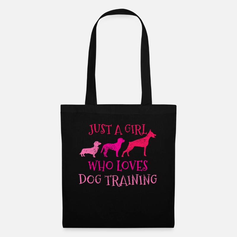 Hundetrainer - Stoffbeutel - Schwarz