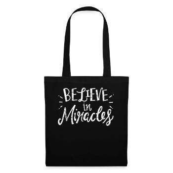 Christian faith - Tote Bag - black - Front
