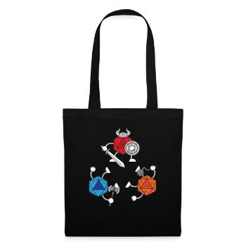 Dice Game Dice - Tote Bag - black - Front