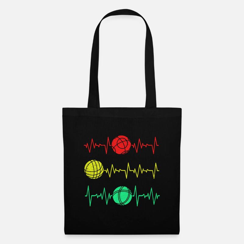 Pétanque - Tote Bag - black