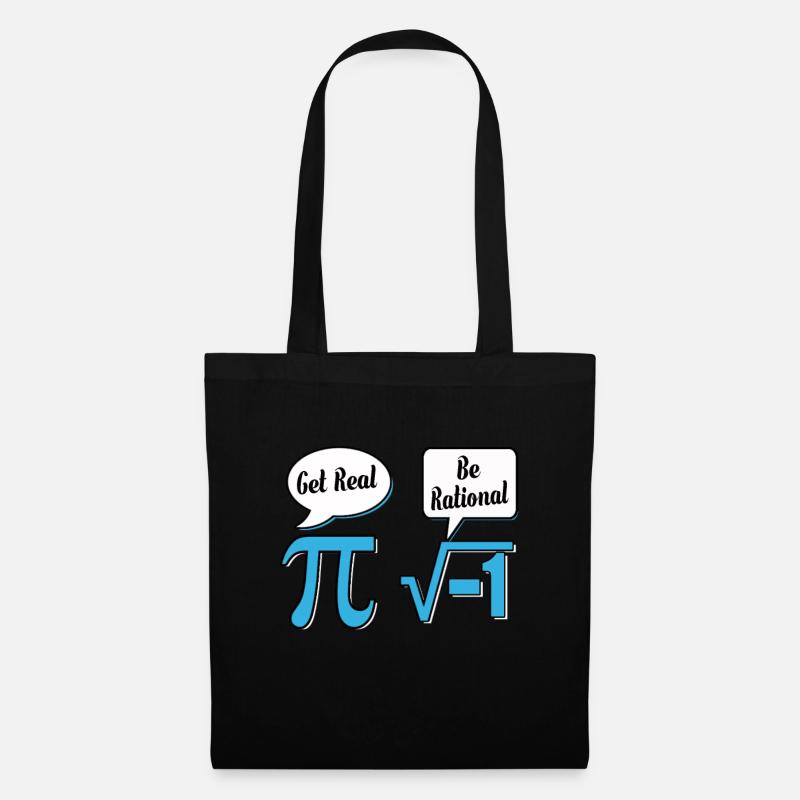 Mathematik Mathe Mathematiker Experiment geschenk - Stoffbeutel - Schwarz