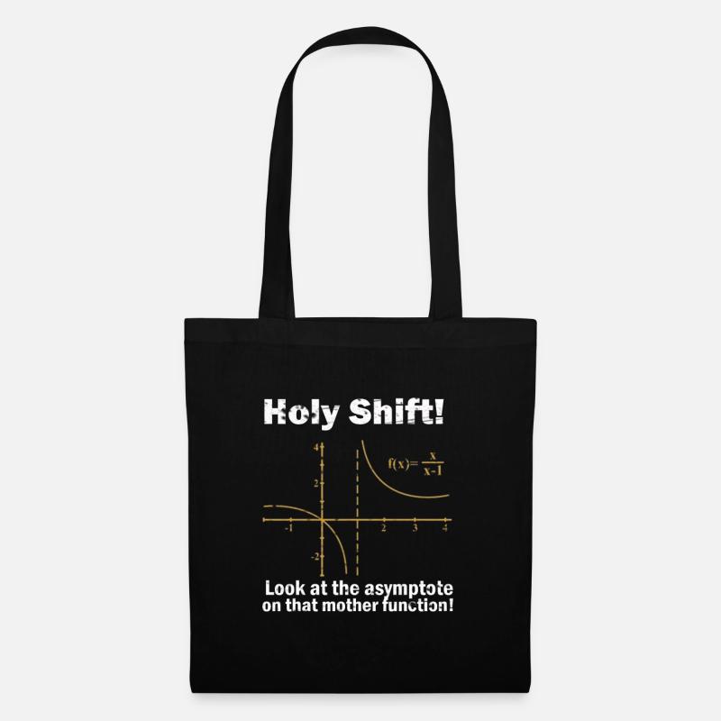Cadeau d'expérience math math mathematicien - Sac en tissu - noir