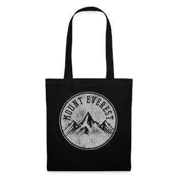 Mount Everest - Tote Bag - black - Front