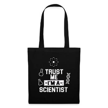 Science Physique Chimie Biologie Mathématiques - Sac en tissu - noir - Devant