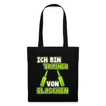Trainer - Stoffbeutel - Schwarz - Vorne