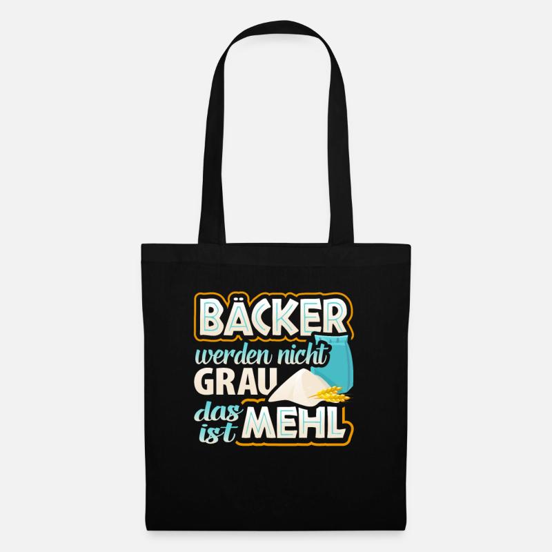 Baking, baker, baker - Tote Bag - black
