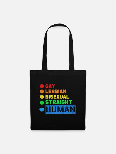 LGBT - Stoffbeutel - Schwarz