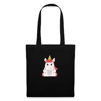 Angry Unicorn Sweet Sour Unicorn Evil Gift - Tote Bag - black - Front