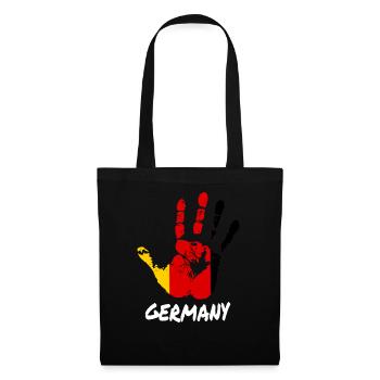 Germany - Stoffbeutel - Schwarz - Vorne