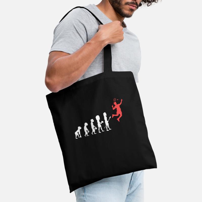 Evolution de l'évolution du badminton Sac en tissu