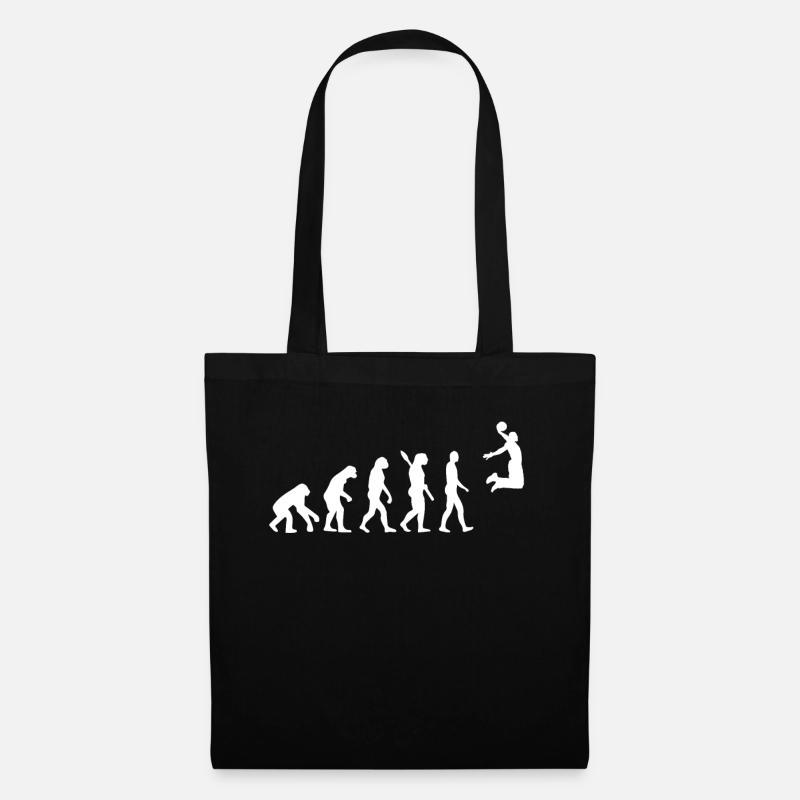 Basketball Evolution - Stoffbeutel - Schwarz