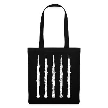 Millésime hautbois - Sac en tissu - noir - Devant