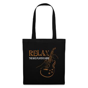 Bass player - Tote Bag - black - Front