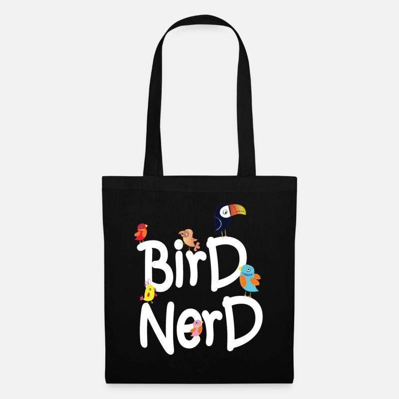 Bird Nerd - Tote Bag - black