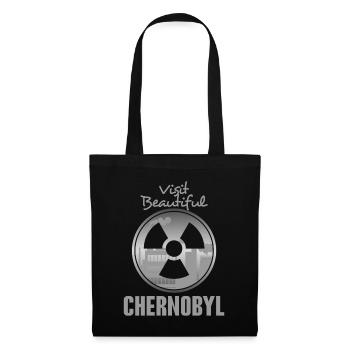 Tchernobyl Ukraine - Sac en tissu - noir - Devant