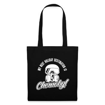 Chernobyl holiday tourist - Tote Bag - black - Front