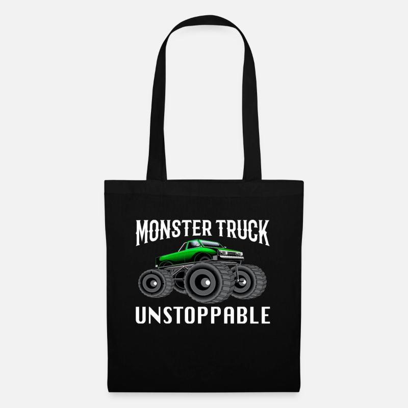 Monstertruck - Stoffbeutel - Schwarz
