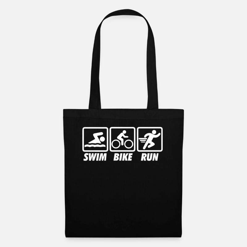 TRIATHLON - Stoffbeutel - Schwarz