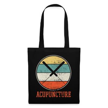 Acupuncture Vintage - Sac en tissu - noir - Devant