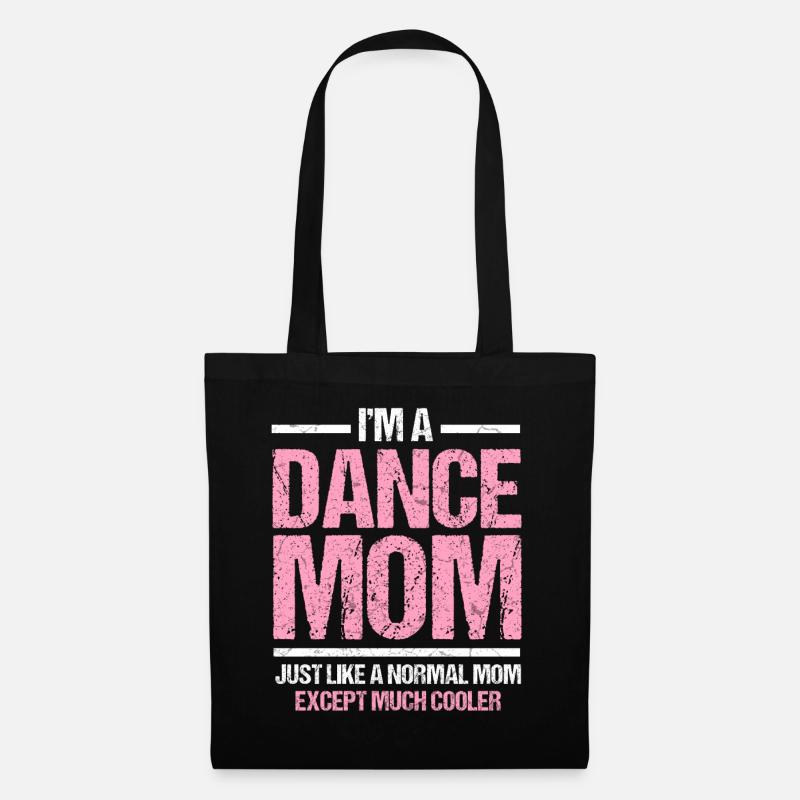 Tanz Mama Tanzen Mutter Disco Geschenk - Stoffbeutel - Schwarz