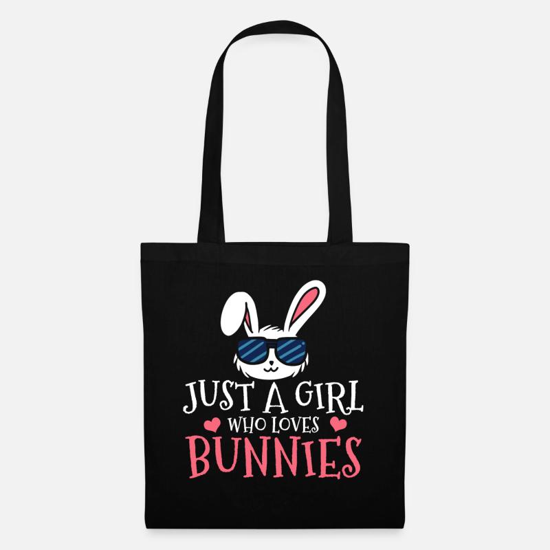 rabbit - Tote Bag - black