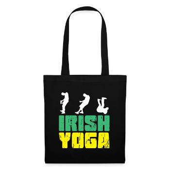 The Irish Yoga - Stoffbeutel - Schwarz - Vorne