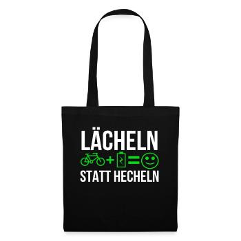 E bike - Tote Bag - black - Front