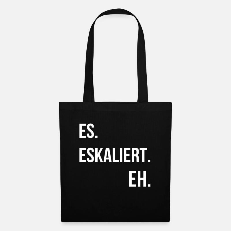 Techno - Stoffbeutel - Schwarz