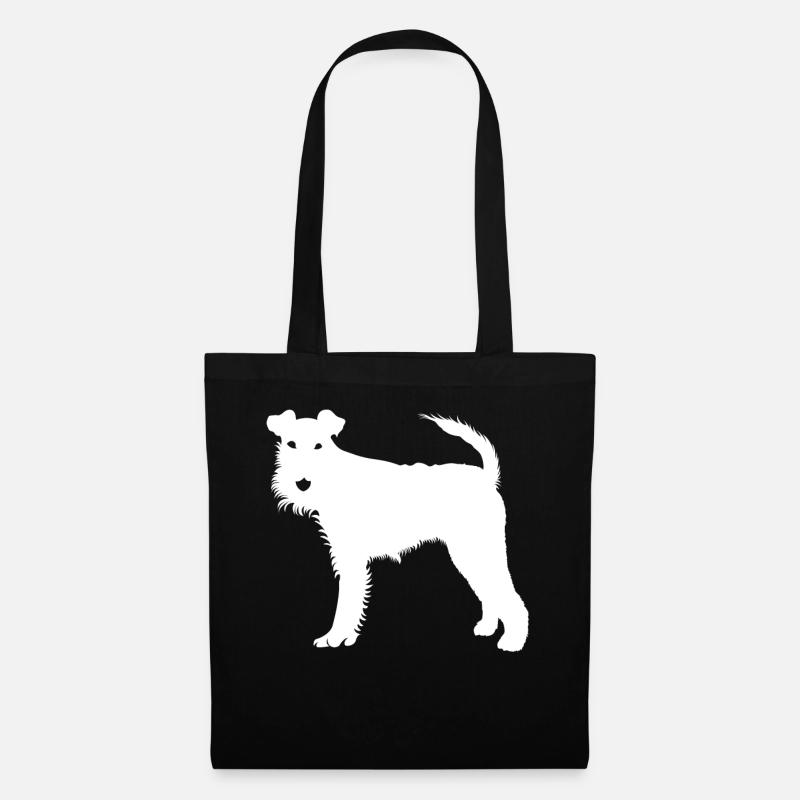 Fox Terrier - Stoffbeutel - Schwarz