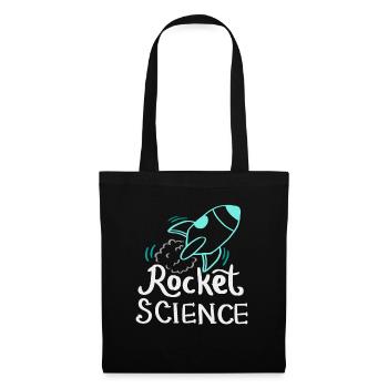 Chemise Rocket Science pour Science nerd - Sac en tissu - noir - Devant