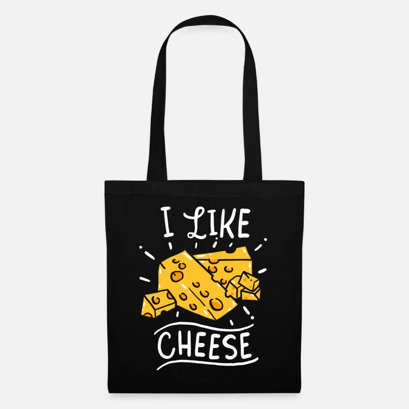 Käse Käse Käse Käse - Stoffbeutel - Schwarz