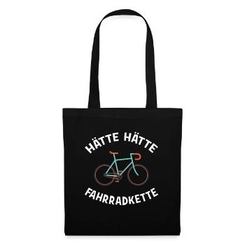 Had bike chain - Tote Bag - black - Front