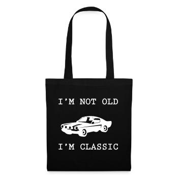 Classic Car - Stoffbeutel - Schwarz - Vorne