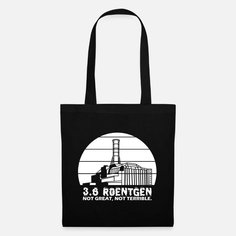 3.6 Roentgen Not Great - Stoffbeutel - Schwarz