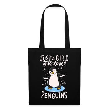 penguin - Tote Bag - black - Front