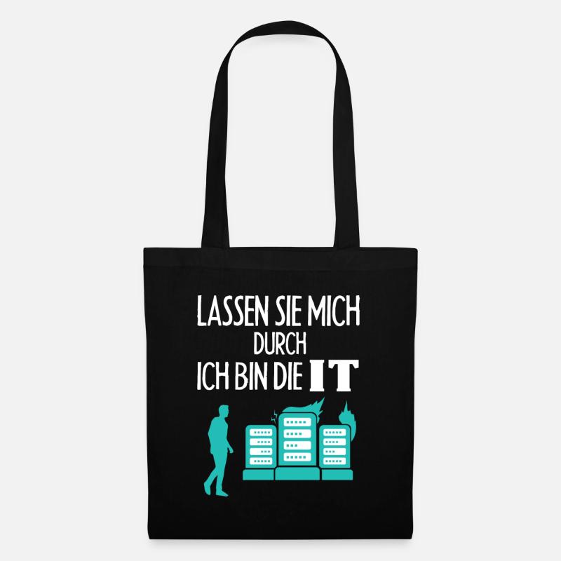 Programmieren Informatiker Computer - Stoffbeutel - Schwarz
