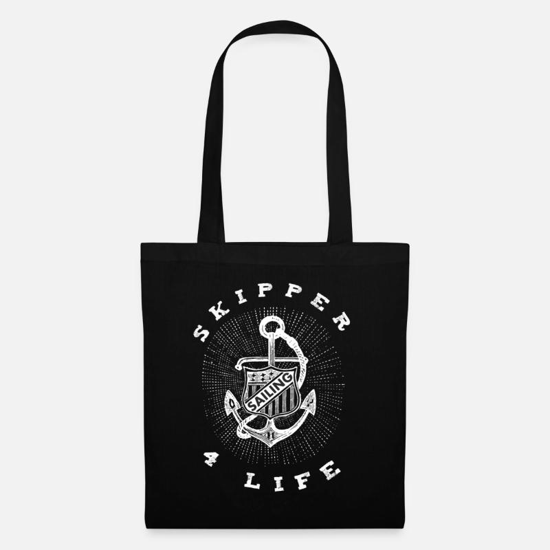 Skipper - Stoffbeutel - Schwarz