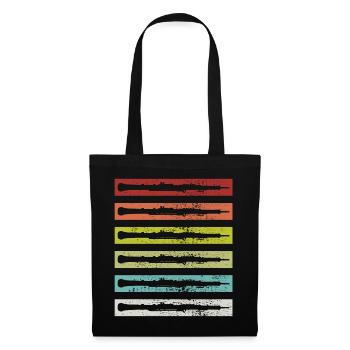 Oboe Vintage - Tote Bag - black - Front