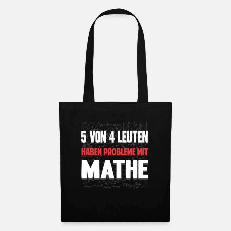 Mathematik Mathematiker Student - Stoffbeutel - Schwarz