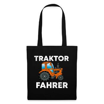 TRACTEURS TRACTEURS - Sac en tissu - noir - Devant