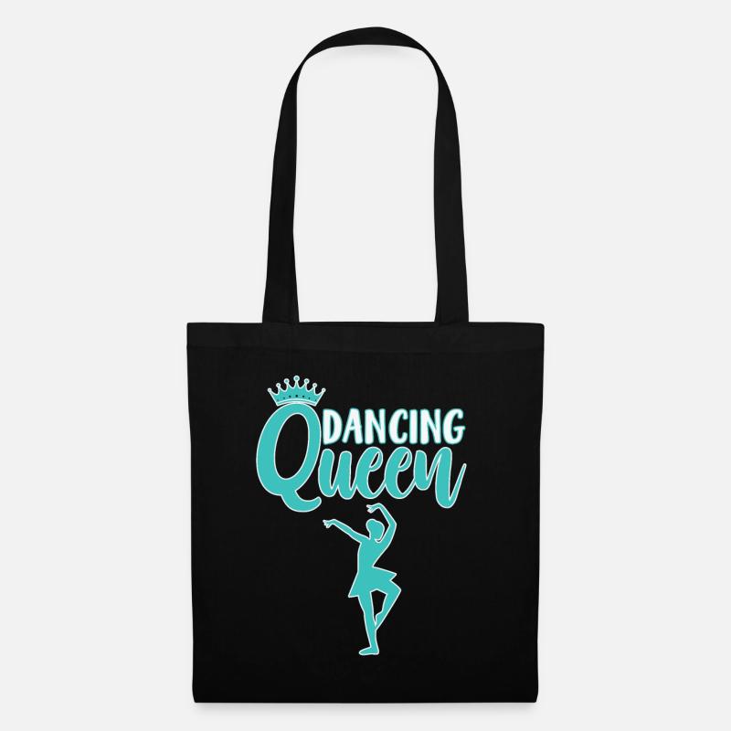 Dancing queen - Sac en tissu - noir