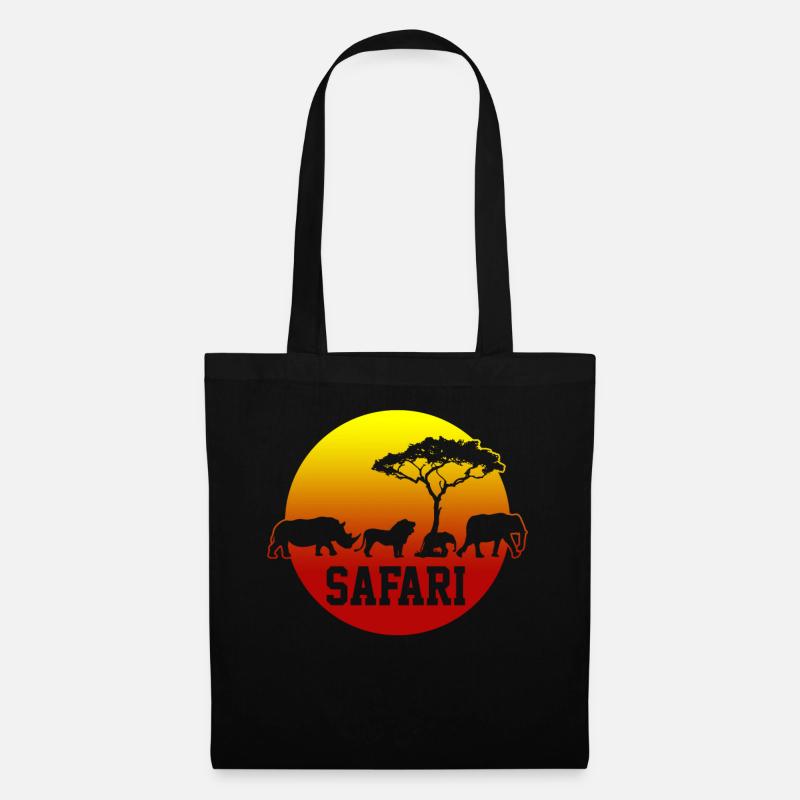 Safari - Stoffbeutel - Schwarz