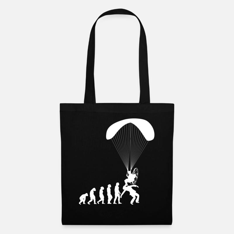 Chemise Parapente Parapente Evolution Paramotor - Sac en tissu - noir