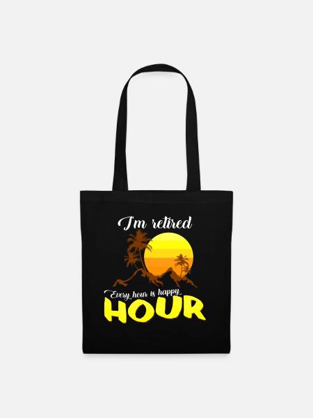 retirement - Tote Bag - black