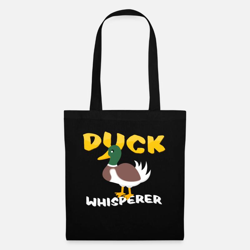 Enten - Stoffbeutel - Schwarz